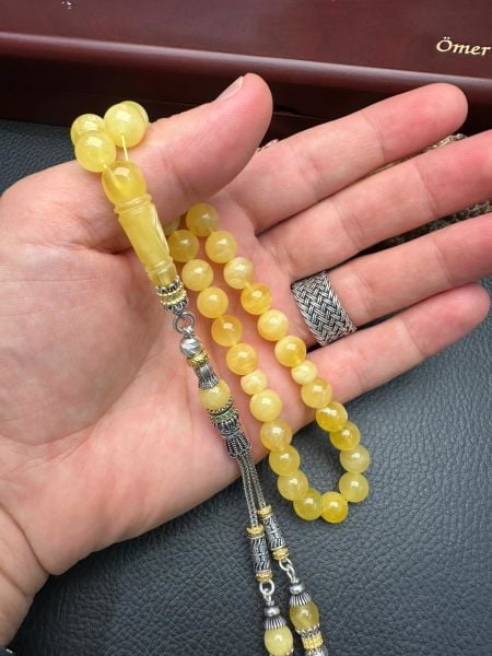 Rus Kaya Damla Kehribar Tesbih