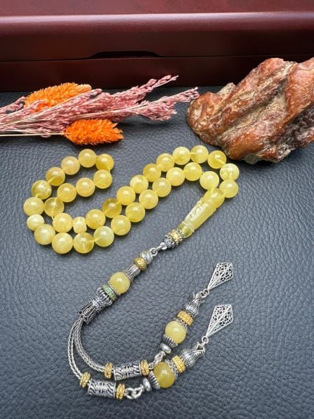 Rus Kaya Damla Kehribar Tesbih