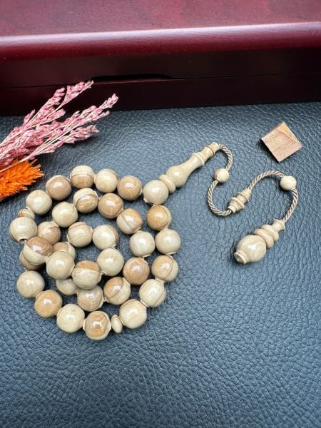 Umut Dinç Usta İşi Sistemli Mamut Dişi Tesbih