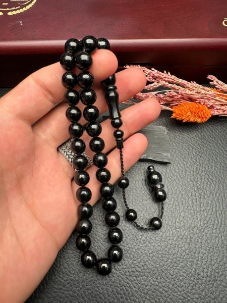 Küre Model Sade Erzurum Oltu taşı Tesbih