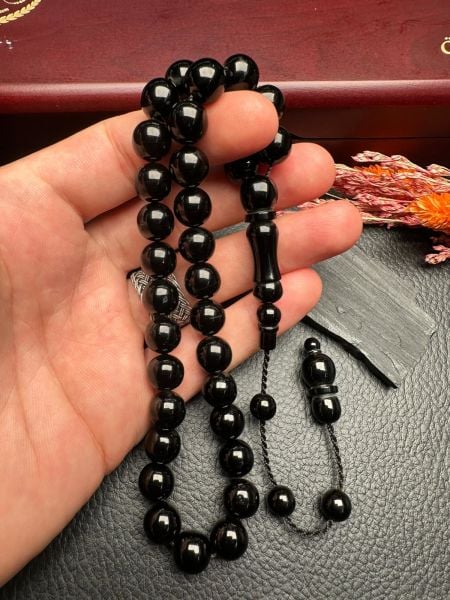 Küre Model Sade Erzurum Oltu taşı Tesbih