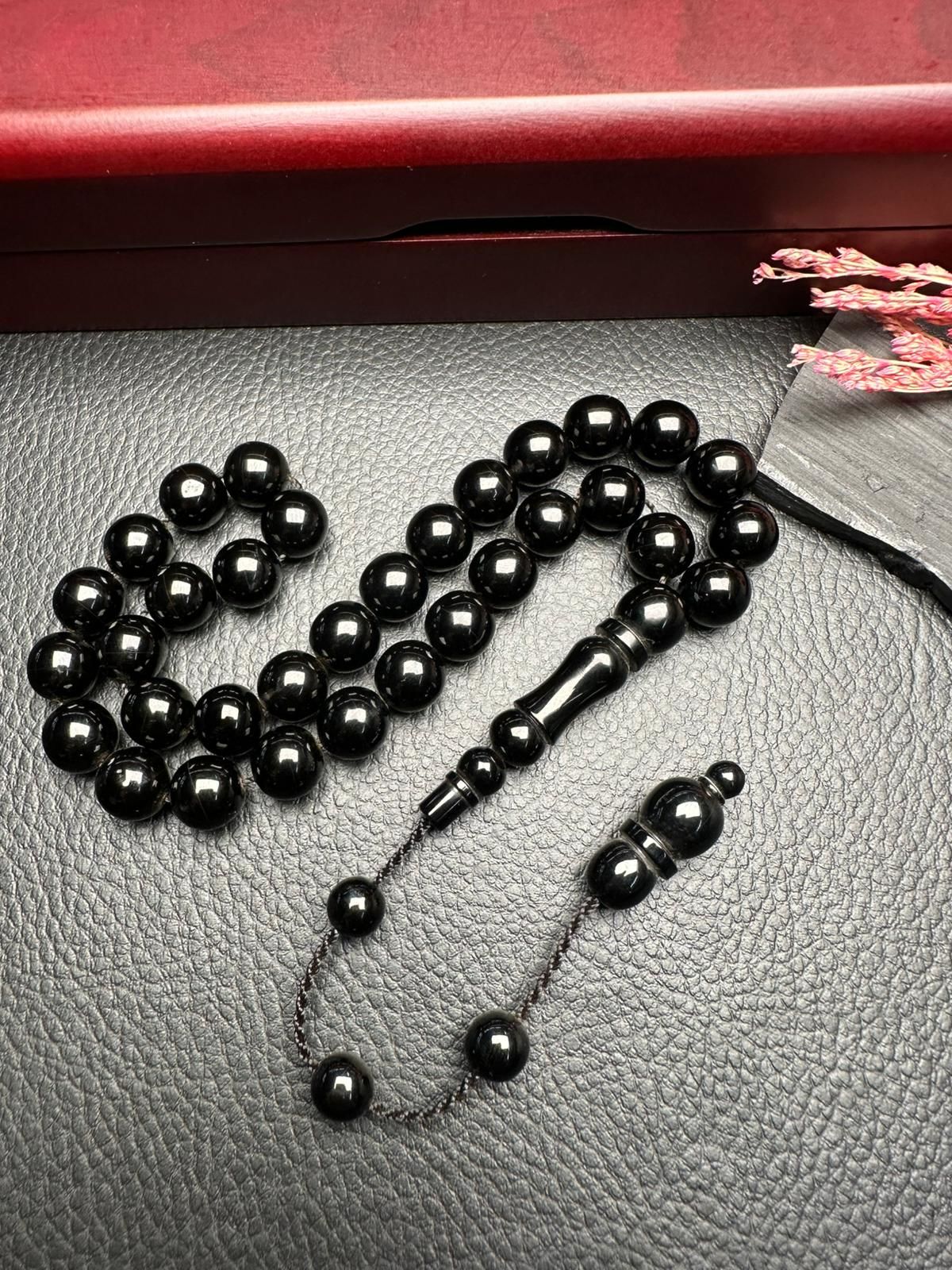 Küre Model Sade Erzurum Oltu taşı Tesbih