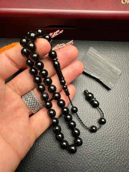 Küre Model Sade Erzurum Oltu taşı Tesbih