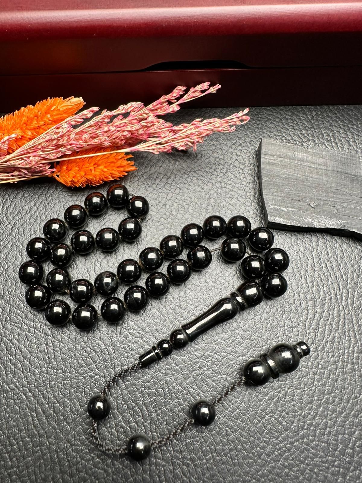 Küre Model Sade Erzurum Oltu taşı Tesbih