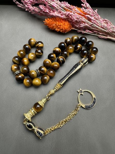 Küre Model Kaplangözü Doğal Taş Tesbih