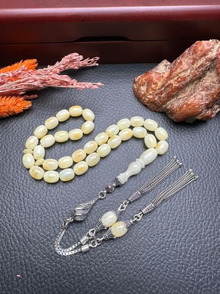 Rus Kaya Damla Kehribar Tesbih