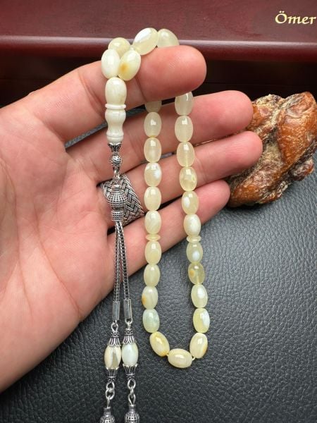 Rus Kaya Damla Kehribar Tesbih