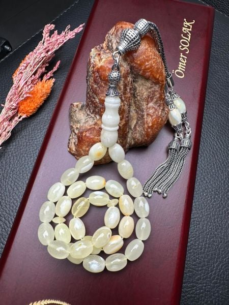 Rus Kaya Damla Kehribar Tesbih