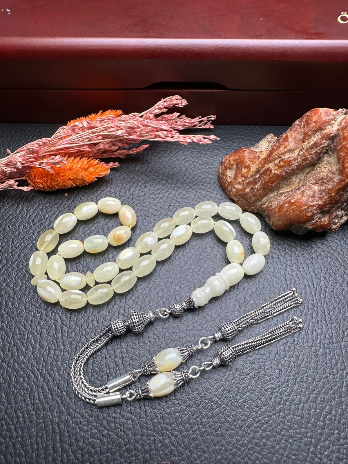 Rus Kaya Damla Kehribar Tesbih