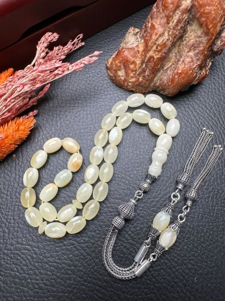 Rus Kaya Damla Kehribar Tesbih