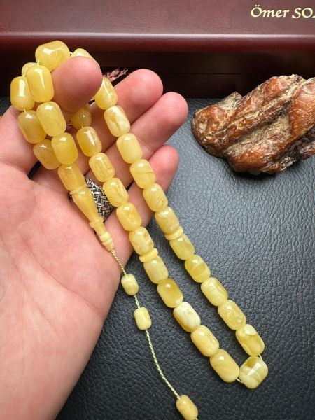 Rus Kaya Damla Kehribar Tesbih