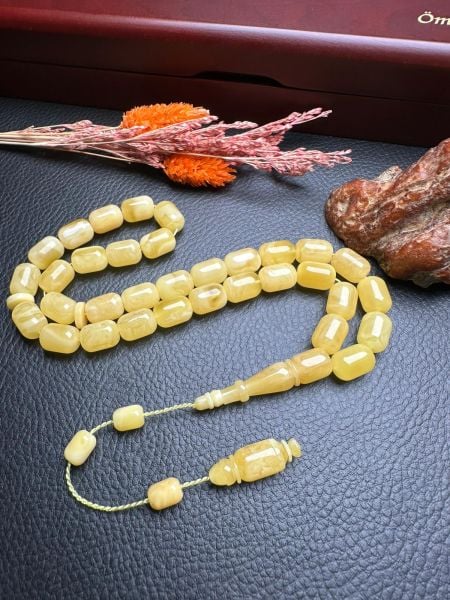 Rus Kaya Damla Kehribar Tesbih