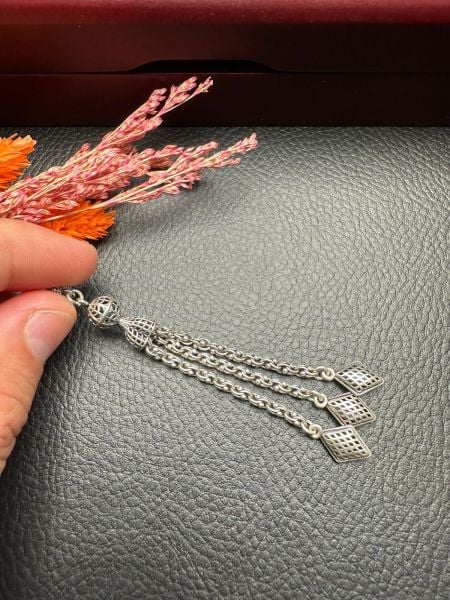 Özel Tasarım Gümüş Püskül