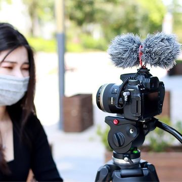 Sairen T Mic Röpörtaj Çekimleri İçin Shotgun Mikrofon