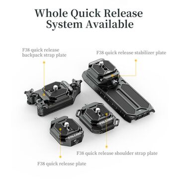Falcam F38 DJI Stabilizer Quick Release Kit (DJI RS2/RSC2, RS3/RS3 Pro)