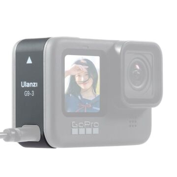 Ulanzi G9-3 Gopro Hero 9 Kablo Girişli Pil Kapağı