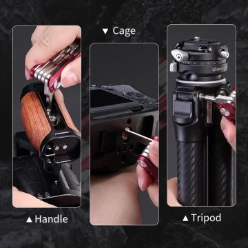 Ulanzi CM029 9'u 1 Arada Tornavida ve Anahtarlar Katlanır Alet Seti