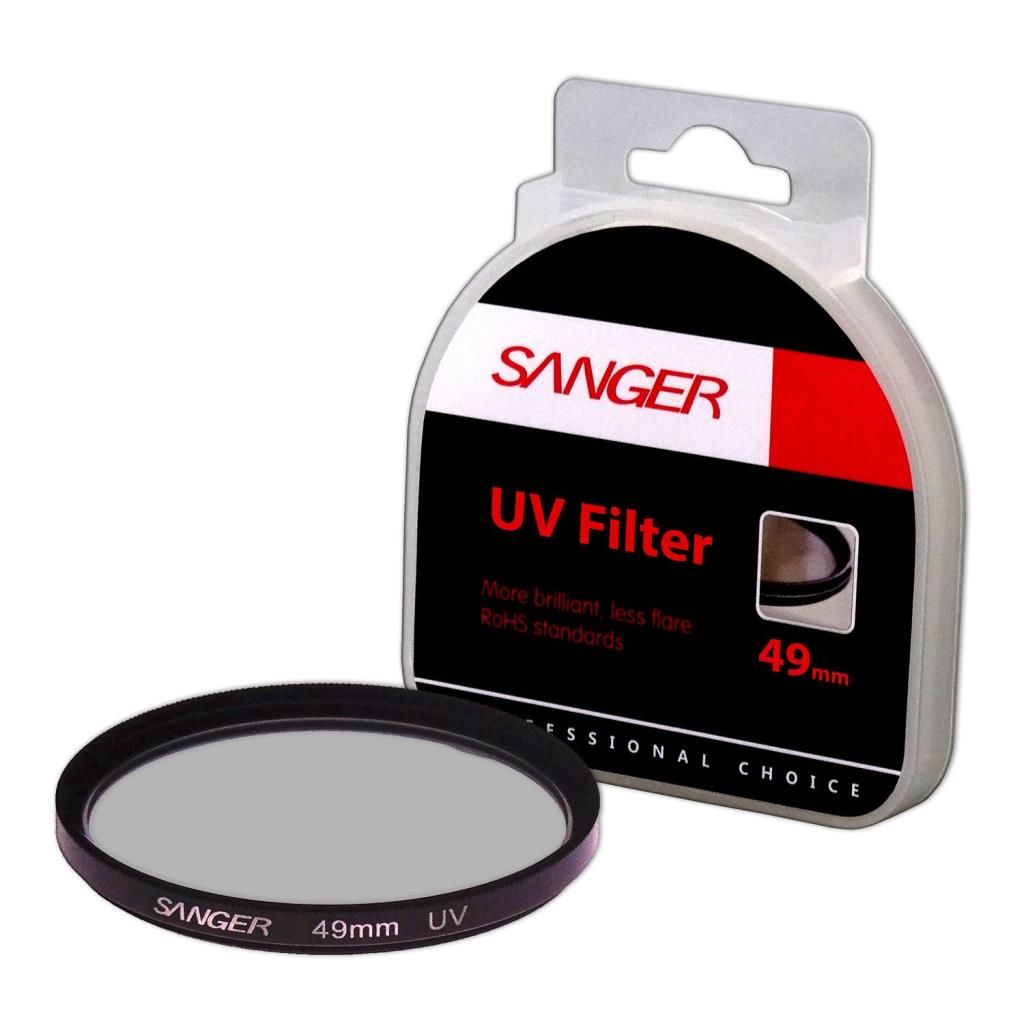 Dslr Fotoğraf Makinası Kamera İçin 49mm UV Filtre