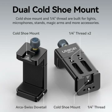 Ulanzi MA33 Arca Swiss Telefon Tripod Standı M022