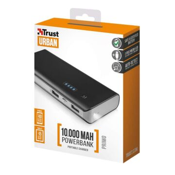 Trust Urban 10000 Mah 2.1A Powerbank Siyah 21149