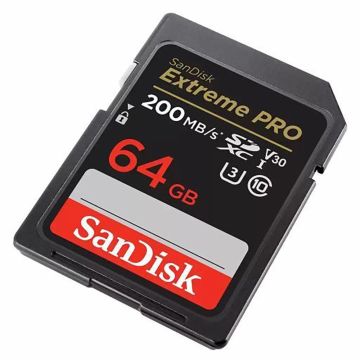 Sandisk Extreme Pro 64gb 200mb/s SDXC Hafıza Kartı