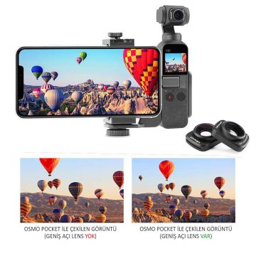 Ulanzi OP-5 Dji Osmo Pocket Geniş Açı Lens