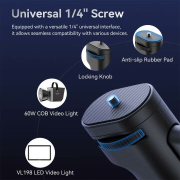 Ulanzi LA03 Universal Işık Standı Tutacak Kol