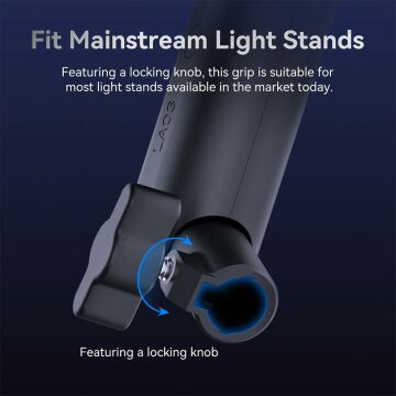 Ulanzi LA03 Universal Işık Standı Tutacak Kol