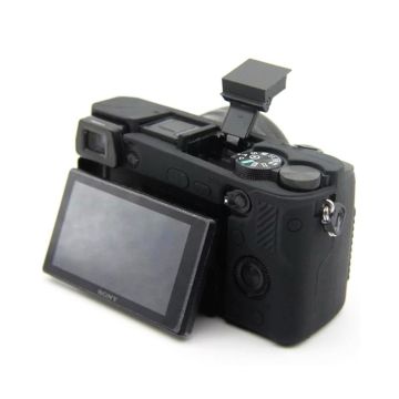Sanger Silikon Kılıf Sony A6300 Uyumlu Siyah