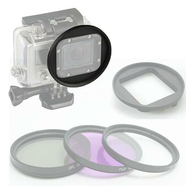 Gopro Hero 3/3+/4 Dive Housing İçin 58mm Filtre Baglantı Adapt