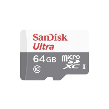 SANDISK Ultra 64GB 100mb/s MicroSDXC Hafıza Kartı