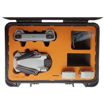 ClasCase C014 DJI Mavic Mini 3 / Mini 3 Pro Hardcase Su Geçirmez Drone Taşıma Çantası