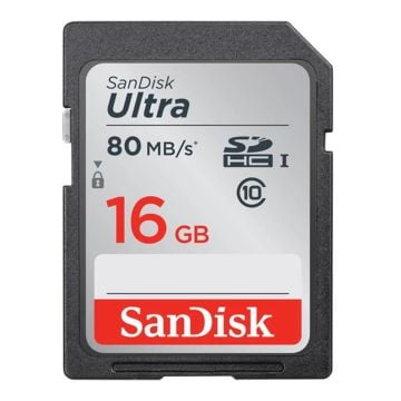 SANDISK Ultra 16GB 80mb/s SDHC Hafıza Kartı
