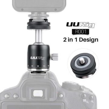 UURig R001 Top Kafa (Ball Head) Tripod Kafa