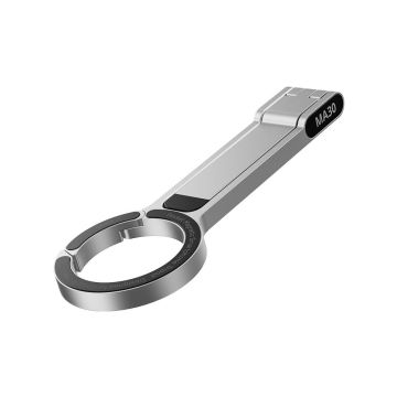 Ulanzi MA30 Karabinerli Manyetik Telefon Tripodu Gümüş - M060