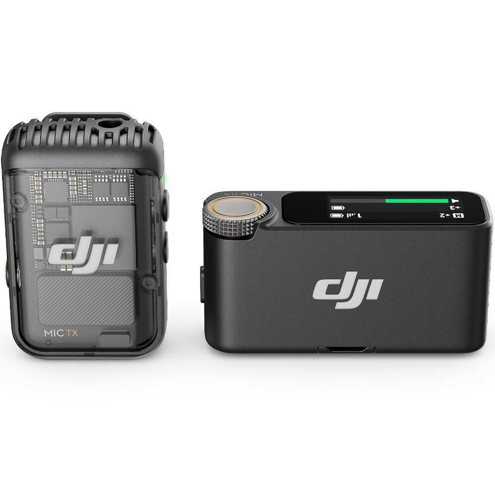 DJI Mic 2 Kompakt Dijital Kablosuz Mikrofon Sistemi (Tek Kişilik)