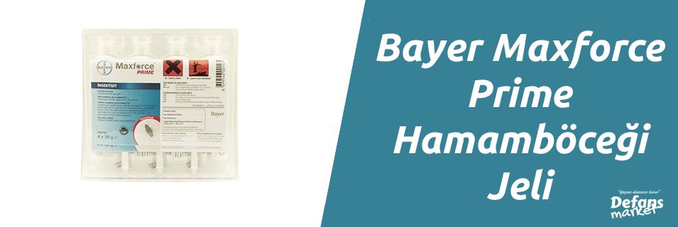 Bayer Maxforce Prime Hamamböceği Jeli