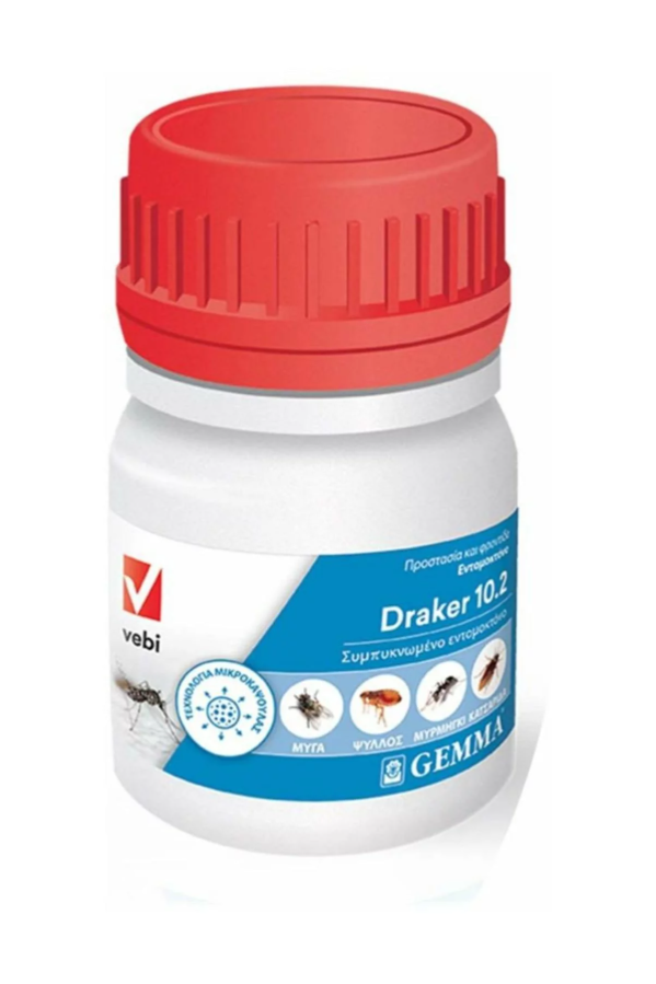 Genel Haşere Böcek İlacı Draker 10.2 Kokusuz Konsantre 50 Ml