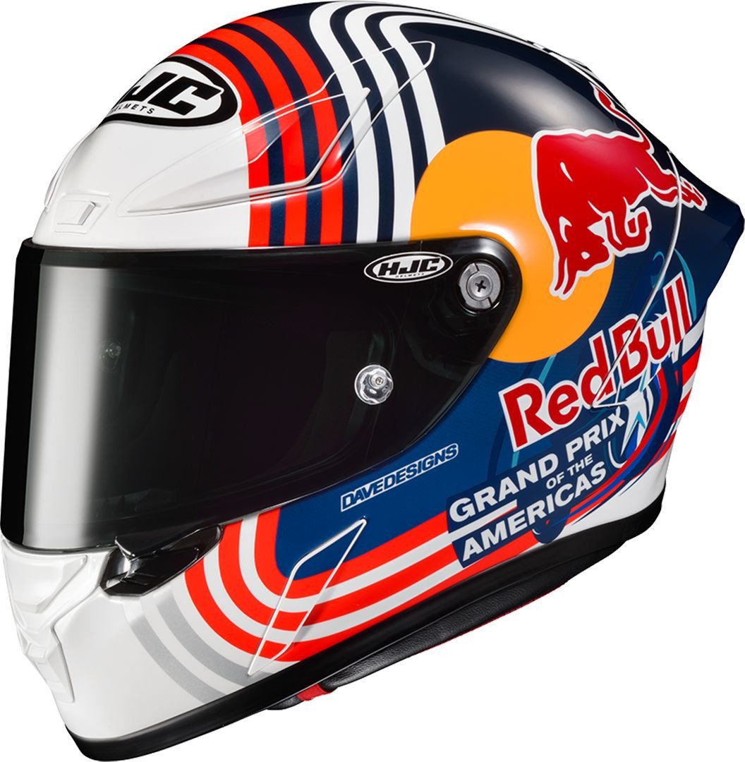 HJC RPHA 1 Red Bull Austin GP Kask