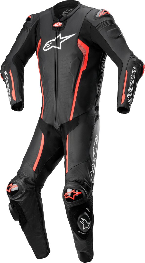 Alpinestars Missile V2 Tek Parça Deri Tulum Siyah/Kırmızı