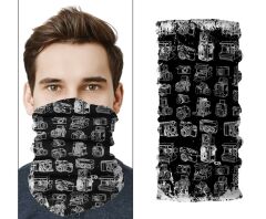 Pirate & Parrot Photo Unisex Buff Bandana