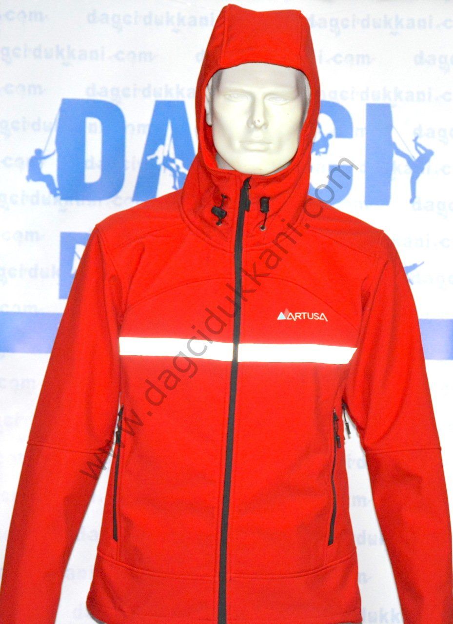 Softshell Outdoor Erkek Kapşonlu Teknik Ceket