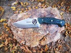 Nomads Guva Yeşil El Yapımı Inox 4116 Paslanmaz Çelik Bushcraft Bıçak Av ve Kamp Bıçağı