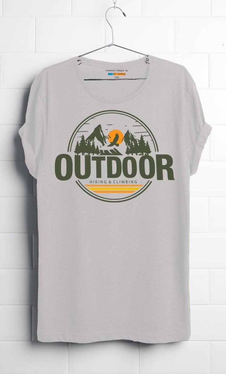 Milo Resta Kamp Temalı Baskılı T-shirt