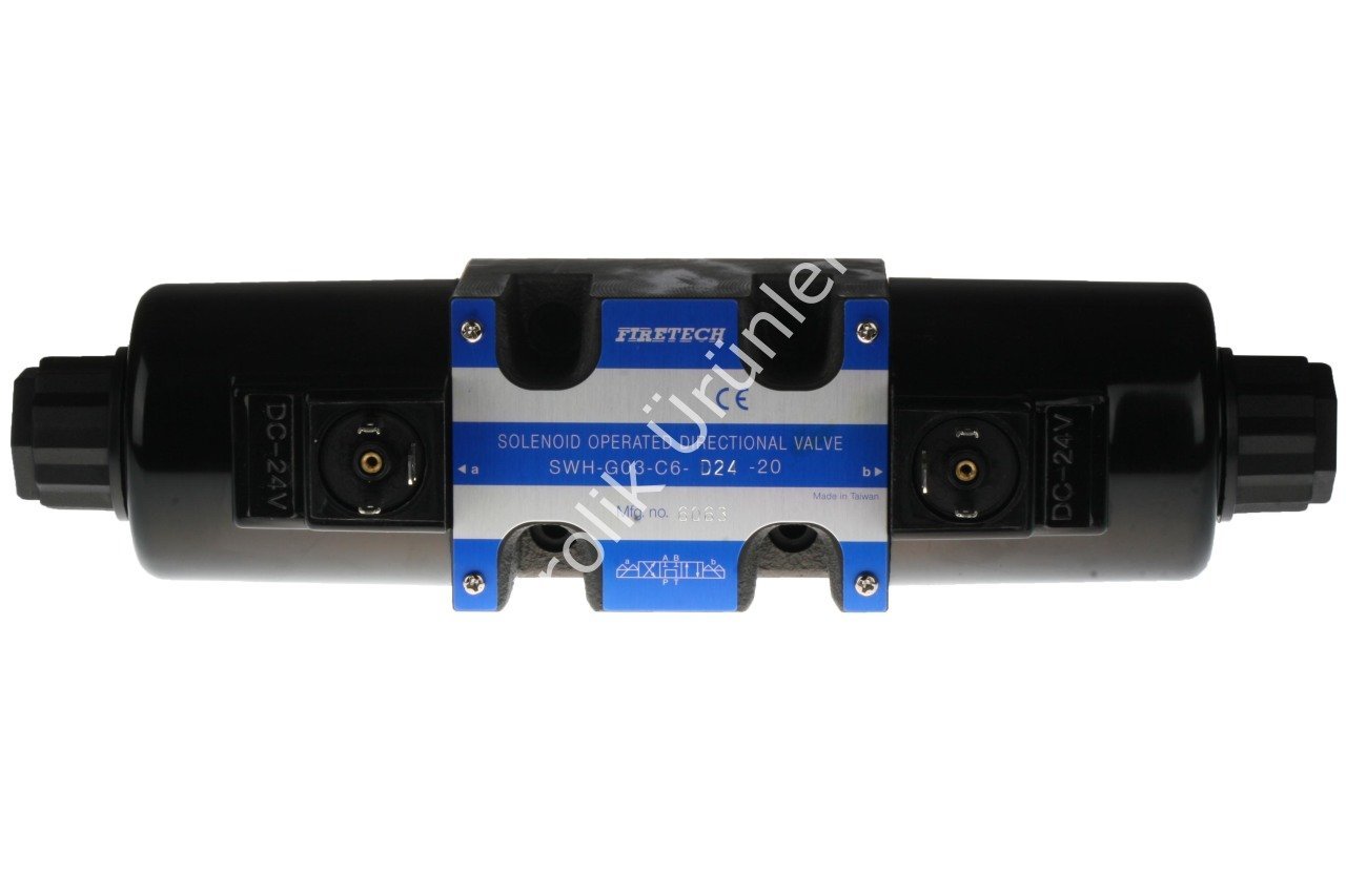 NG10 Açık Merkez 24V DC Valf (SWH-G03-C6)