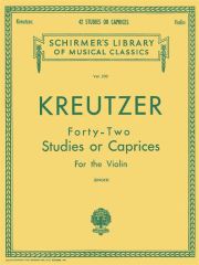 KREUTZER Forty-Two Studies or Caprices For  the Violin