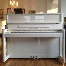 SP 210 (Beyaz) Akustik Piyano Franz Sandner