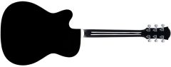 Farida SF 15 CE Elektro Akustik Gitar, siyah, ince kasa