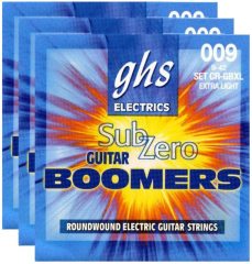 GHS Sub-Zero Boomers Extra Light Electric Strings (9-42)