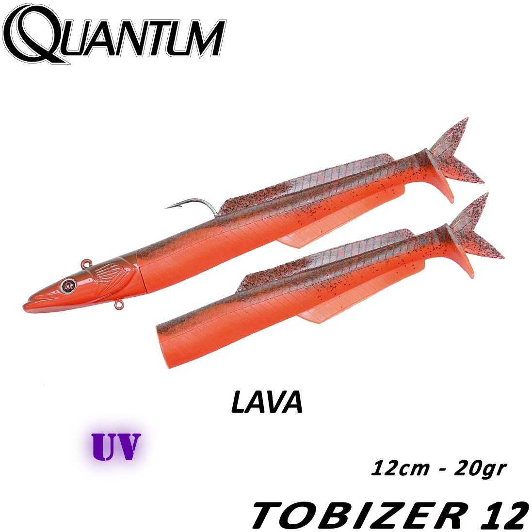 Quantum ''TOBIZER 12'' 12cm 20gr Lava
